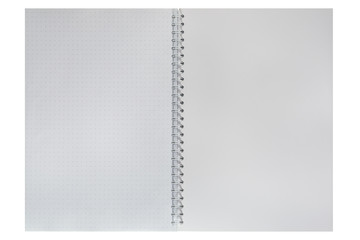 Blank isolate notebook