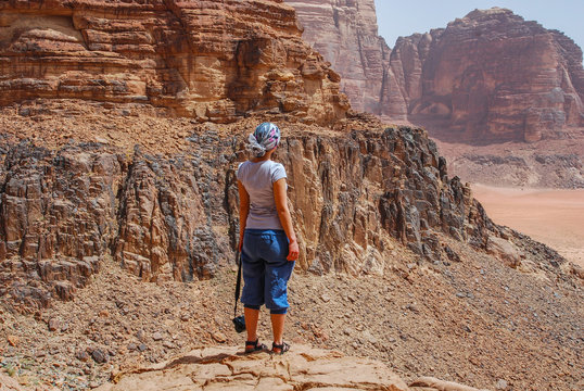 Wadi Rum desert landscape - Jordan