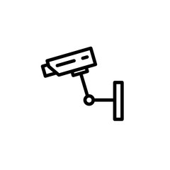 cctv camera icon vector design