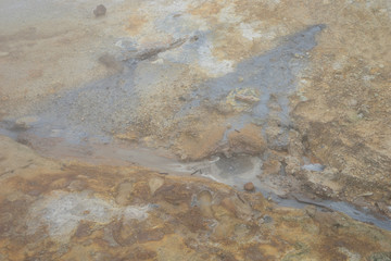 Solfatare und Fumarolen im Krýsuvík-Seltun-Geothermalgebiet / Reykjanes-Halbinsel - Süd-West-Island