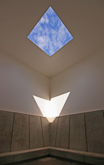 Light entering building through roof