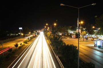 Turkey sea resort thunderstorm mountains ship night city yacht beldibi plane flight clouds clouds