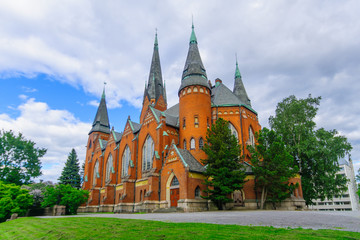 Fototapeta na wymiar Michaels Church, in Turku