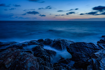 Smooth wave at the beach (thailand )