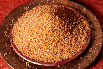 BOWL OF BULGAR WHEAT
