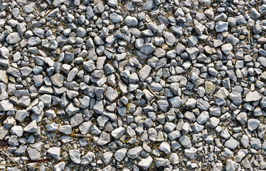 Stone pebbles texture or stone pebbles background.