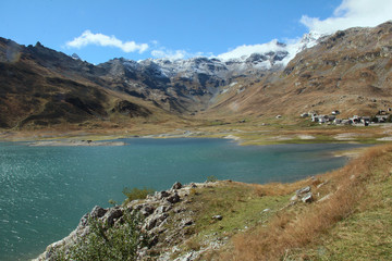 See auf dem Splügen-Pass