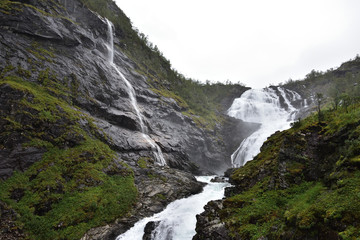 kjosfossen falls 