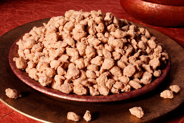 BOWL OF SOYA PIECES