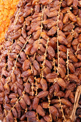 DATES ON MARKET STALL