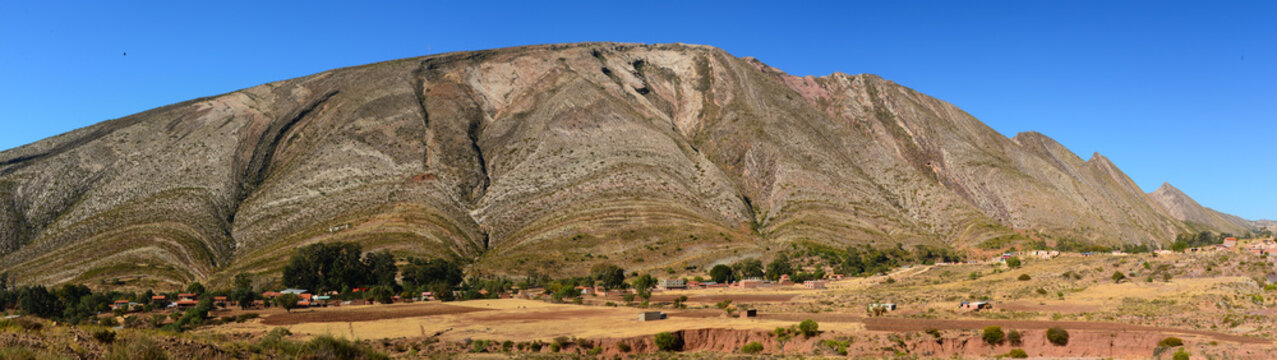 Strange mount formation in Torotoro, Bolivia