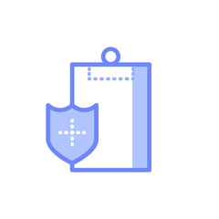 health insurance icon vector design modern style