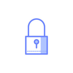 lock icon vector design modern style