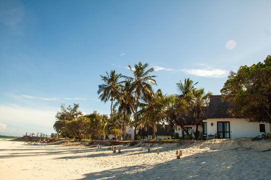 Einsamer Traumstrand in Kenia