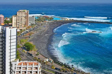Zelfklevend Fotobehang Spain, Canary Islands, Tenerife, Puerto de la Cruz © fotofritz16