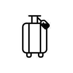 baggage icon vector design