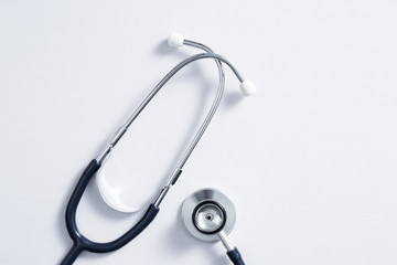 Stethoscope On White Background