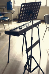 keyboard and note stand