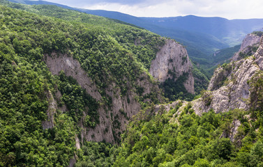 Fototapeta na wymiar Grand Canyon of Crimea