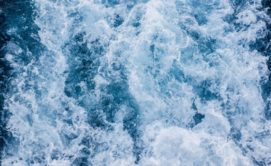 Fototapeta premium The texture of the waves