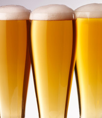 THREE GLASSES OF BEER