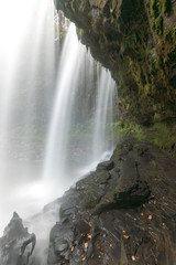 Waterfalls along a walk in the Breacon Beacons, Wales