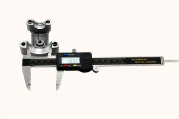 Digital Caliper and Camshaft Retainer
