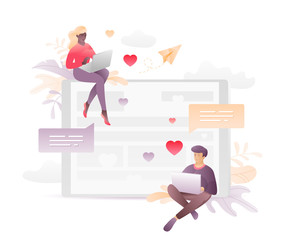 Virtual Relationship Vector Concept