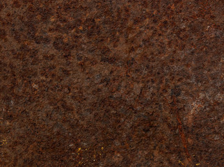 texture of rusty metal