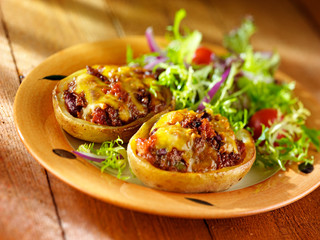 FILLED POTATO SKINS