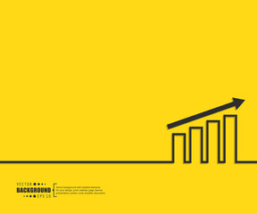 Obraz premium Abstract creative concept vector line draw background for web, mobile app, illustration template design, business infographic, page, brochure, banner, presentation, poster, cover, booklet, document.