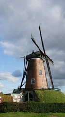 Windm&uuml;hlen an der holl&auml;ndischen K&uuml;ste