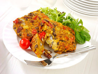 VEGETARIAN BEAN ROAST CUTLETS