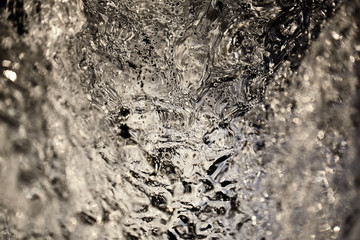 color ice, abstract image