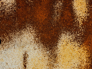 Rusty steel
