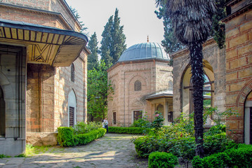 Bursa, Turkey, 01 May 2012: Muradiye complex, Tombs © Kayihan