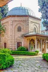 Bursa, Turkey, 01 May 2012: Muradiye complex, Tomb of Sehzade Mahmud © Kayihan