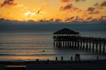 Pier at Sunrise