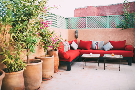 Beautiful Moroccan Interior Decor In A Riad Rooftop