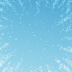 Magic stars sparse Christmas background. Subtle fl