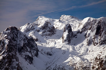 Obraz premium Der Hochkönig im Winterkleid