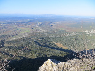 aerial view of mountains