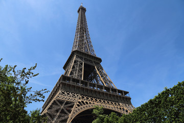 Eifel tower in Paris, France