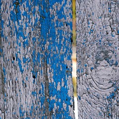 Texture of old  wooden surface of the gate, in the village, in a natural environment
