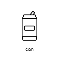 Can icon from Camping collection.