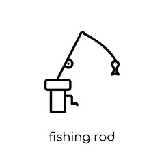 Fishing Rod icon from Camping collection.