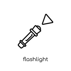 Flashlight icon from Camping collection.