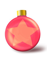Festive Christmas ball