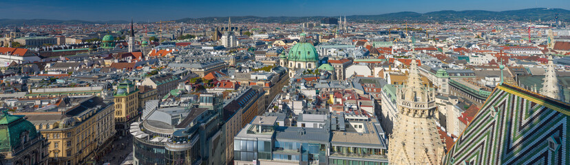 Übersicht über Wien vom Stephansdom