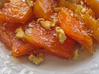Bal kabağı tatlısı 